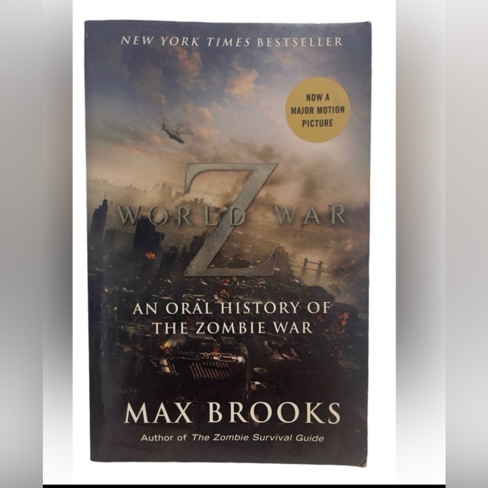 World War Z Book by Max Brooks